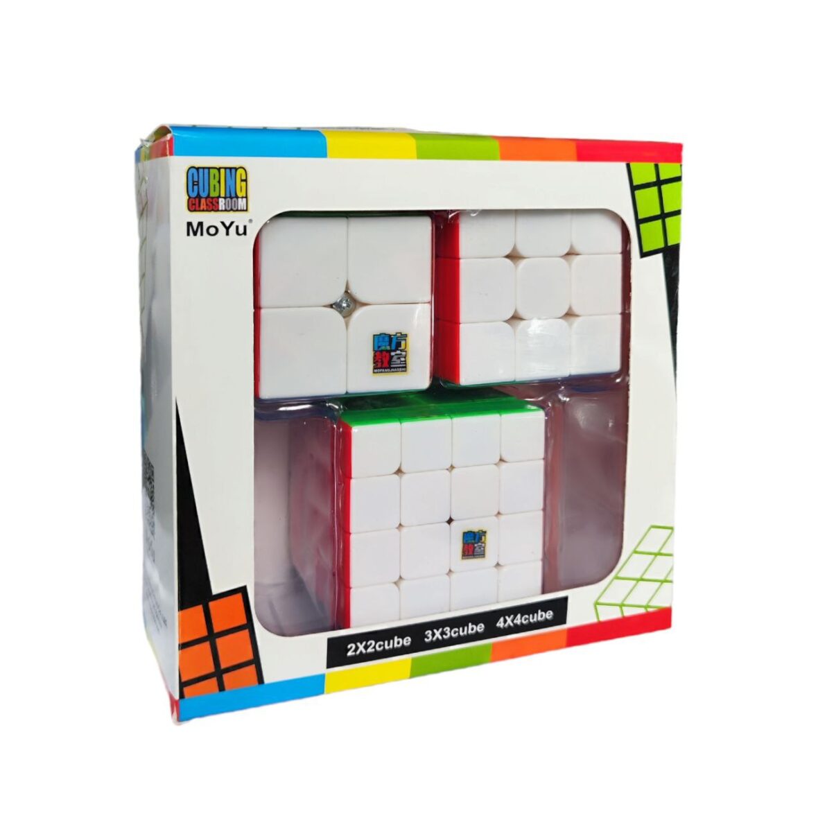 Набор кубиков Рубика 3 шт., 2*2/3*3/4*4 Q-MF9302