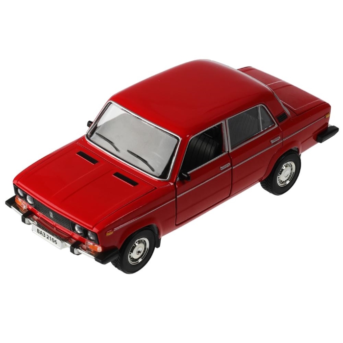 Машина Lada 2106 18,5см красный свет фар,звук VAZ-2106-R